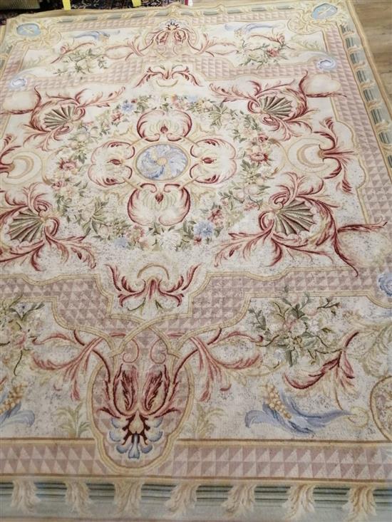 An Aubusson style tapestry wall hanging 308 x 237cm